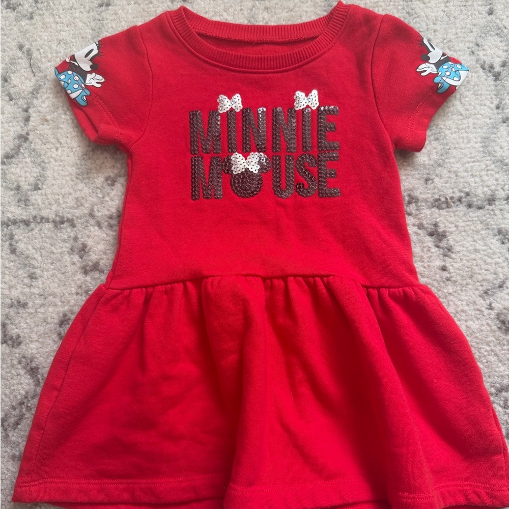 Disney Minnie Mouse Red Dress for Kids